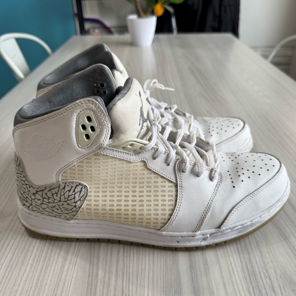 Jordan Prime 5 Premium White Elephant Sneakers Size 12